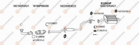 EUROREPAR 101127 - Система выпуска ОГ autosila-amz.com