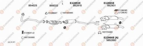 EUROREPAR 101170 - Система выпуска ОГ autosila-amz.com