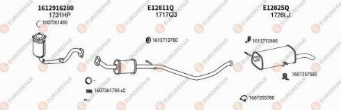 EUROREPAR 101863 - Система выпуска ОГ autosila-amz.com