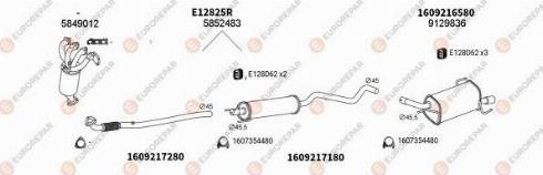 EUROREPAR 101390 - Система выпуска ОГ autosila-amz.com