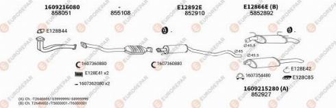 EUROREPAR 101346 - Система выпуска ОГ autosila-amz.com