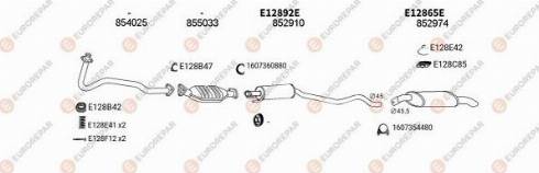 EUROREPAR 101348 - Система выпуска ОГ autosila-amz.com