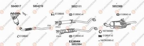 EUROREPAR 101352 - Система выпуска ОГ autosila-amz.com