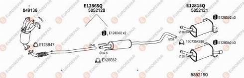 EUROREPAR 101232 - Система выпуска ОГ autosila-amz.com