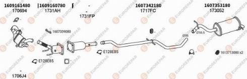 EUROREPAR 101702 - Система выпуска ОГ autosila-amz.com