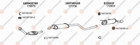 EUROREPAR 101782 - Система выпуска ОГ autosila-amz.com