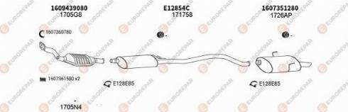 EUROREPAR 101730 - Система выпуска ОГ autosila-amz.com