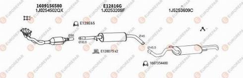 EUROREPAR 103495 - Система выпуска ОГ autosila-amz.com