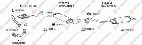 EUROREPAR 103497 - Система выпуска ОГ autosila-amz.com