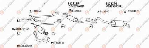 EUROREPAR 103468 - Система выпуска ОГ autosila-amz.com