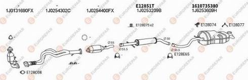 EUROREPAR 103483 - Система выпуска ОГ autosila-amz.com