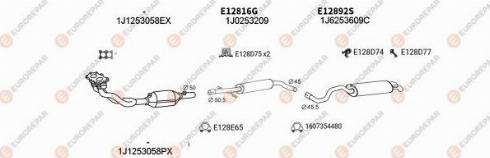 EUROREPAR 103565 - Система выпуска ОГ autosila-amz.com