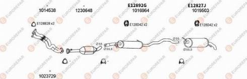 EUROREPAR 103566 - Система выпуска ОГ autosila-amz.com