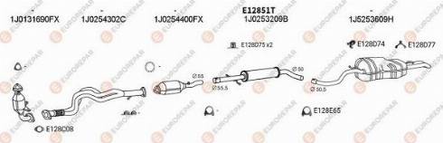 EUROREPAR 103507 - Система выпуска ОГ autosila-amz.com