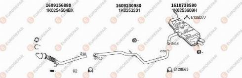 EUROREPAR 103585 - Система выпуска ОГ autosila-amz.com