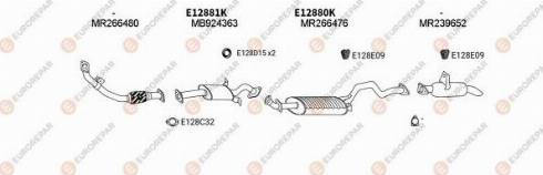 EUROREPAR 103092 - Система выпуска ОГ autosila-amz.com