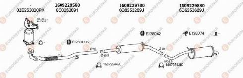 EUROREPAR 103041 - Система выпуска ОГ autosila-amz.com