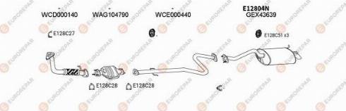 EUROREPAR 103085 - Система выпуска ОГ autosila-amz.com