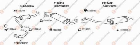 EUROREPAR 103396 - Система выпуска ОГ autosila-amz.com