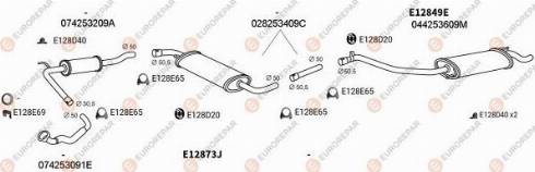 EUROREPAR 103397 - Система выпуска ОГ autosila-amz.com