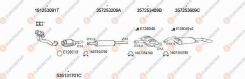 EUROREPAR 103348 - Система выпуска ОГ autosila-amz.com