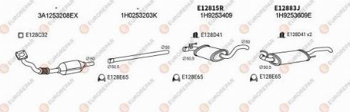 EUROREPAR 103300 - Система выпуска ОГ autosila-amz.com