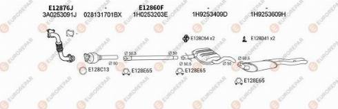 EUROREPAR 103312 - Система выпуска ОГ autosila-amz.com