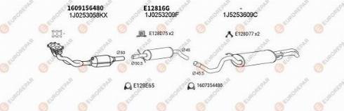 EUROREPAR 103324 - Система выпуска ОГ autosila-amz.com