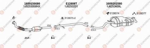 EUROREPAR 103327 - Система выпуска ОГ autosila-amz.com