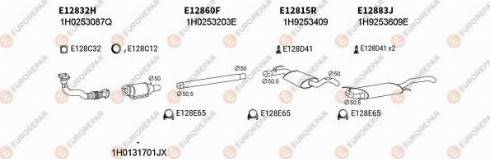 EUROREPAR 103298 - Система выпуска ОГ autosila-amz.com