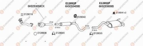 EUROREPAR 103263 - Система выпуска ОГ autosila-amz.com