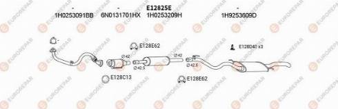 EUROREPAR 103283 - Система выпуска ОГ autosila-amz.com