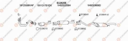 EUROREPAR 103287 - Система выпуска ОГ autosila-amz.com