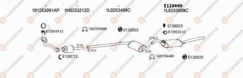 EUROREPAR 102945 - Система выпуска ОГ autosila-amz.com