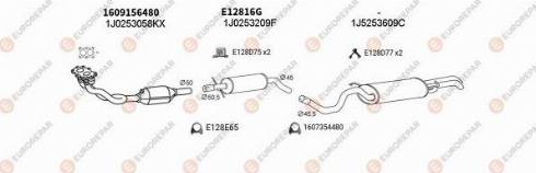 EUROREPAR 102962 - Система выпуска ОГ autosila-amz.com