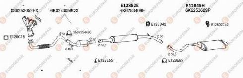 EUROREPAR 102909 - Система выпуска ОГ autosila-amz.com