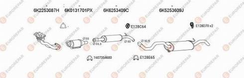 EUROREPAR 102986 - Система выпуска ОГ autosila-amz.com