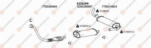 EUROREPAR 102694 - Система выпуска ОГ autosila-amz.com