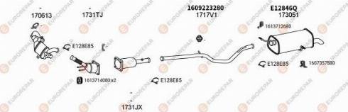 EUROREPAR 102049 - Система выпуска ОГ autosila-amz.com