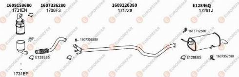 EUROREPAR 102061 - Система выпуска ОГ autosila-amz.com