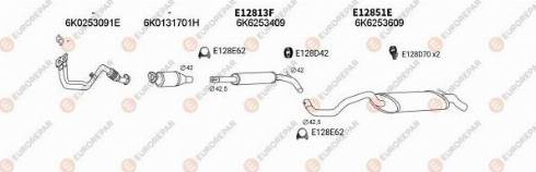 EUROREPAR 102892 - Система выпуска ОГ autosila-amz.com