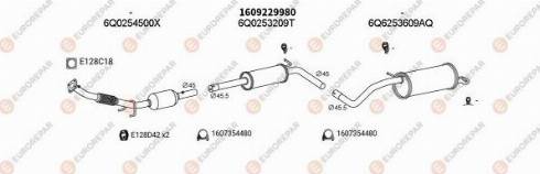 EUROREPAR 102817 - Система выпуска ОГ autosila-amz.com