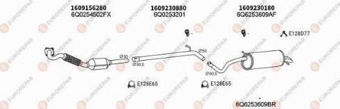 EUROREPAR 102831 - Система выпуска ОГ autosila-amz.com