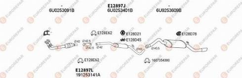 EUROREPAR 102826 - Система выпуска ОГ autosila-amz.com