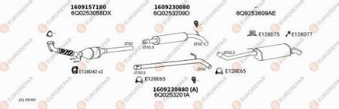 EUROREPAR 102821 - Система выпуска ОГ autosila-amz.com