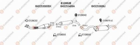 EUROREPAR 102871 - Система выпуска ОГ autosila-amz.com