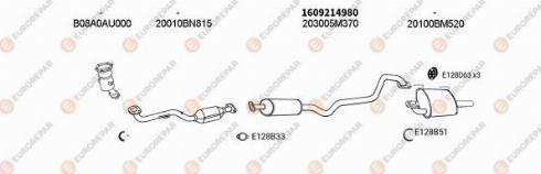 EUROREPAR 102244 - Система выпуска ОГ autosila-amz.com