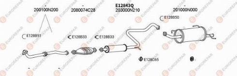 EUROREPAR 102208 - Система выпуска ОГ autosila-amz.com