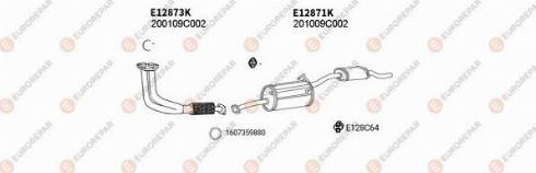 EUROREPAR 102217 - Система выпуска ОГ autosila-amz.com