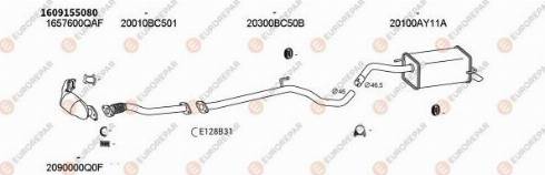 EUROREPAR 102285 - Система выпуска ОГ autosila-amz.com